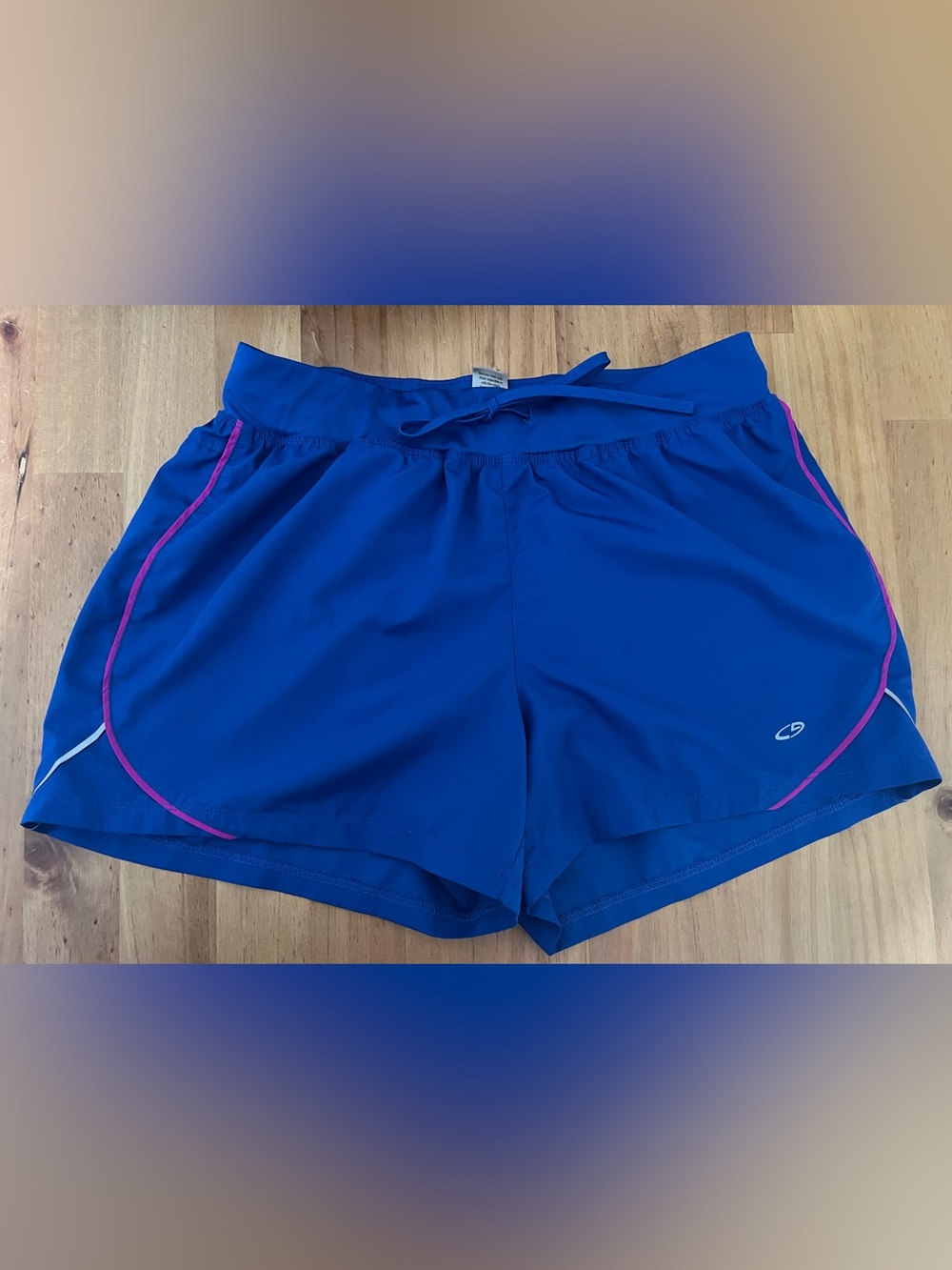 Champion Royal Blue Women's Athletic Shorts with Drawstring